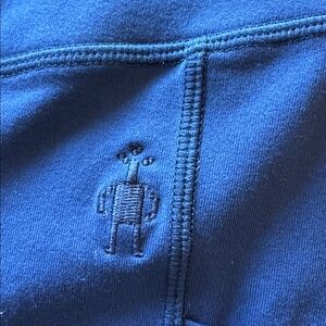 Smartwool Black Leggings with Subtle Logo